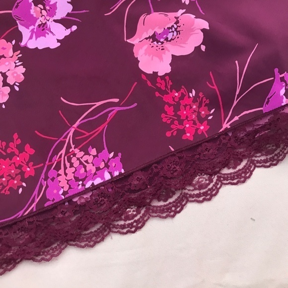 NWT ASO Express Midi Floral Midi‎ Slip Dress Rare Vintage y2k Hogwarts Yule Ball - Picture 8 of 11